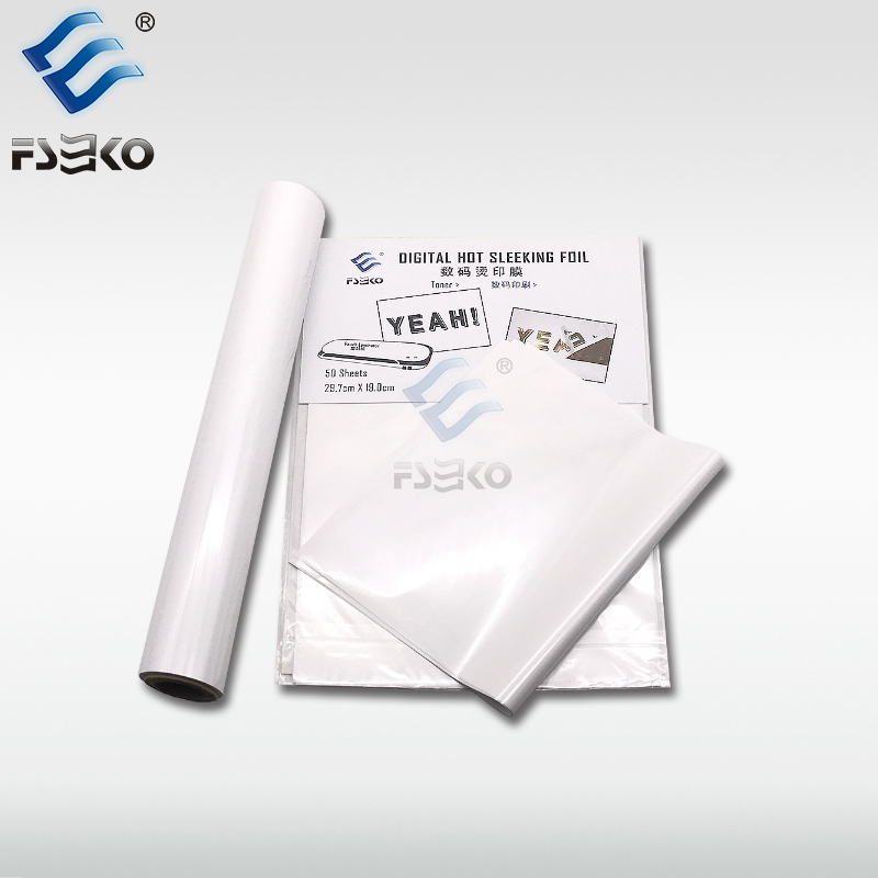 EKO Digital Toner Foil Sleeking Foil: White Ink