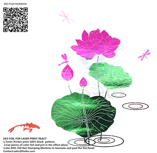 FSEKO-Eko Purple,magenta Color Toner Foil Arrive, Guangdong Eko Film Manufacture Co-1